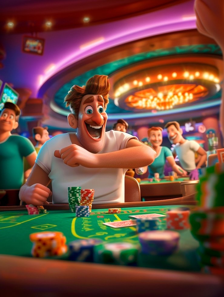 Pengguna bermain live casino dengan dealer asli dalam siaran langsung